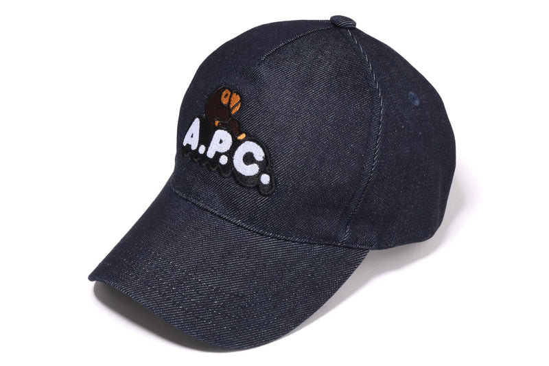 BAPE® X A.P.C. MILO ON APC DENIM CAP