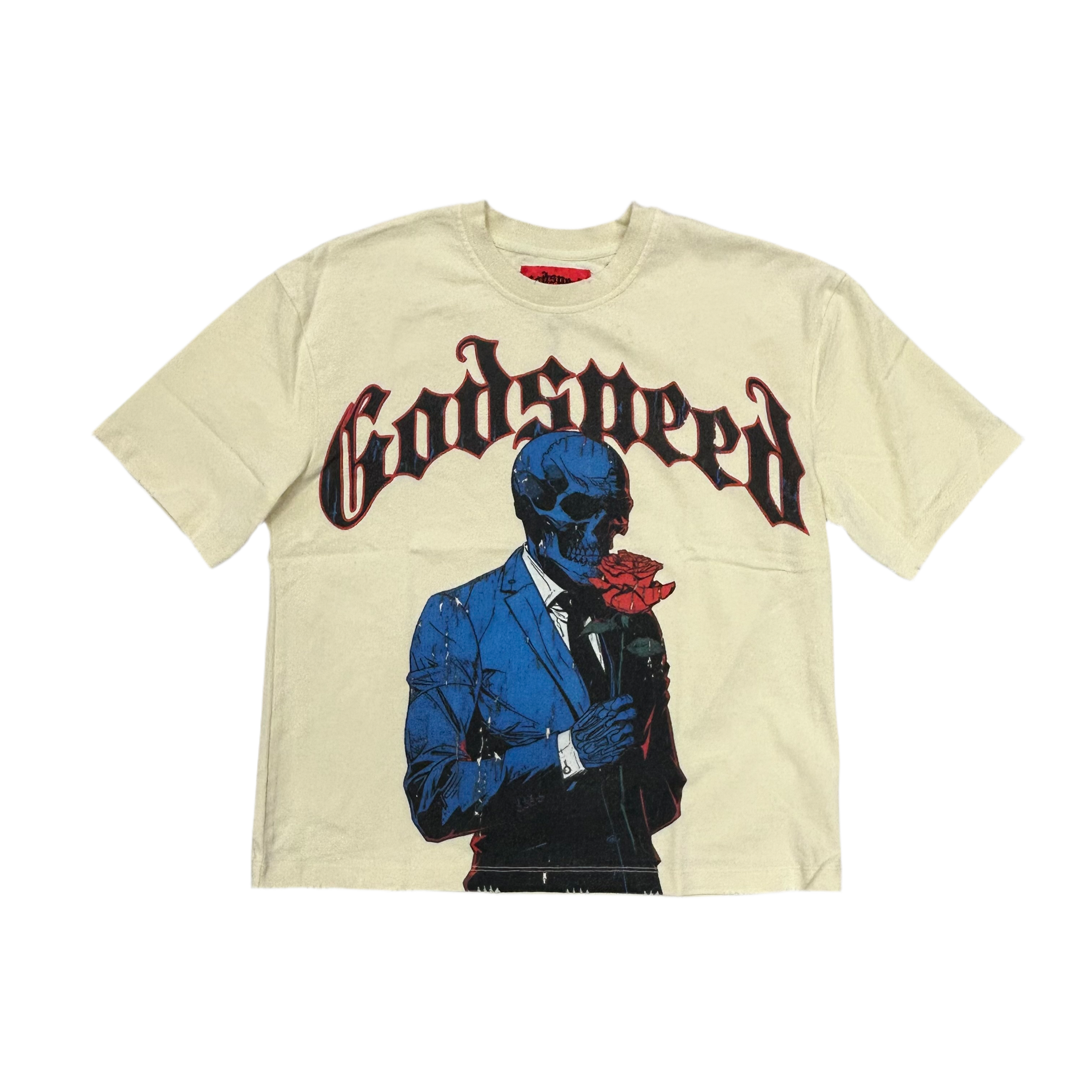 GODSPEED SMELL THE ROSES TEE BONE