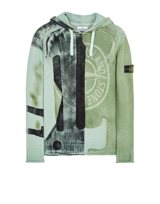 STONE ISLAND 568T1 MANUAL PRINT TREATMENT ‘MOTION SATURATION’