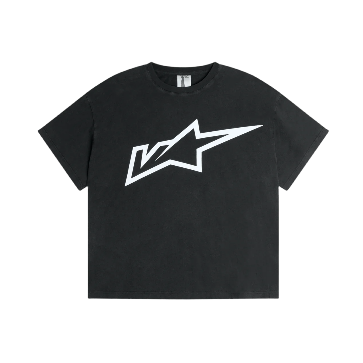 Vague Studios MOTO TEE VINTAGE BLACK