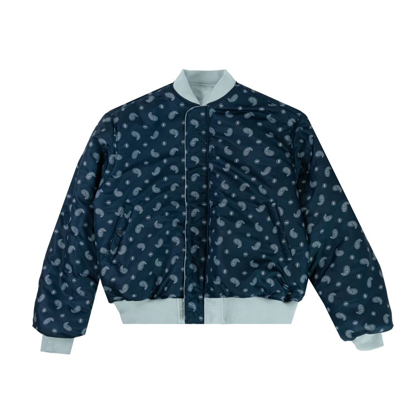 SINCLAIR REVERSE PSYCHOLOGY BOMBER PALE BLUE