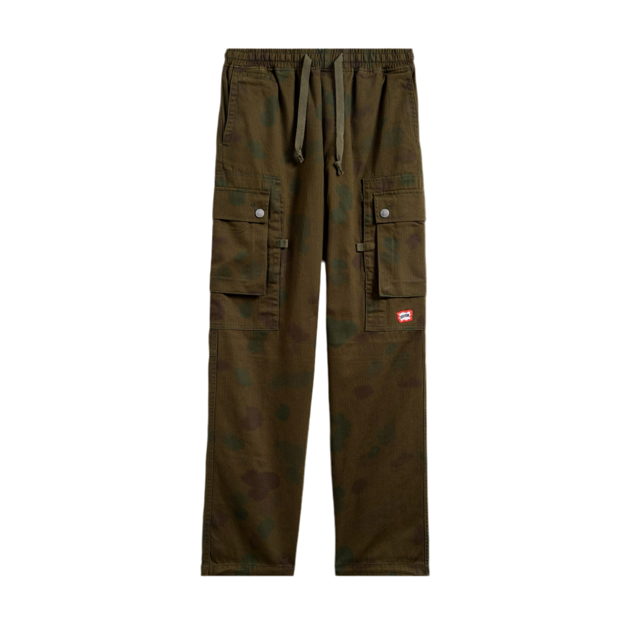 ICECREAM EMBER CAMO COTTON HERRINGBONE TWILL CARGO PANTS