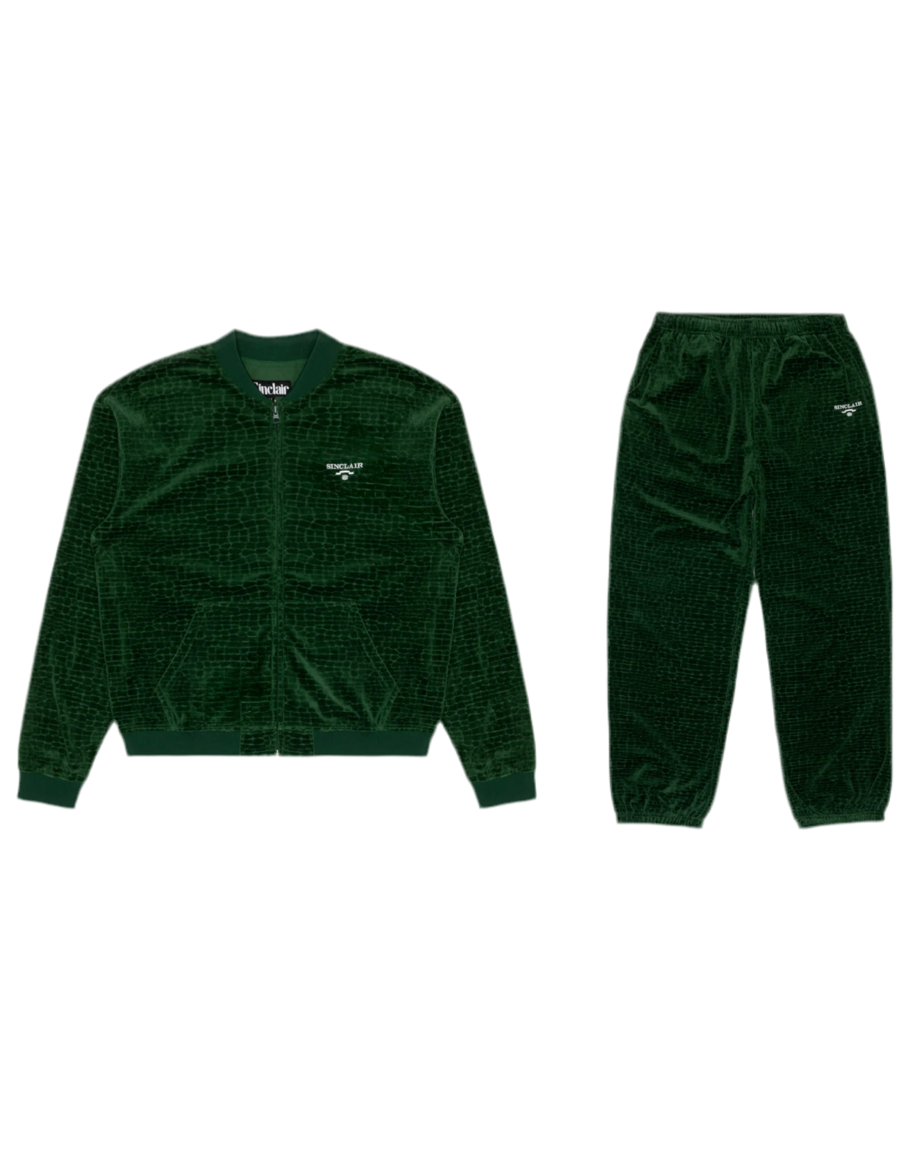 SINCLAIR Croc Velour Set