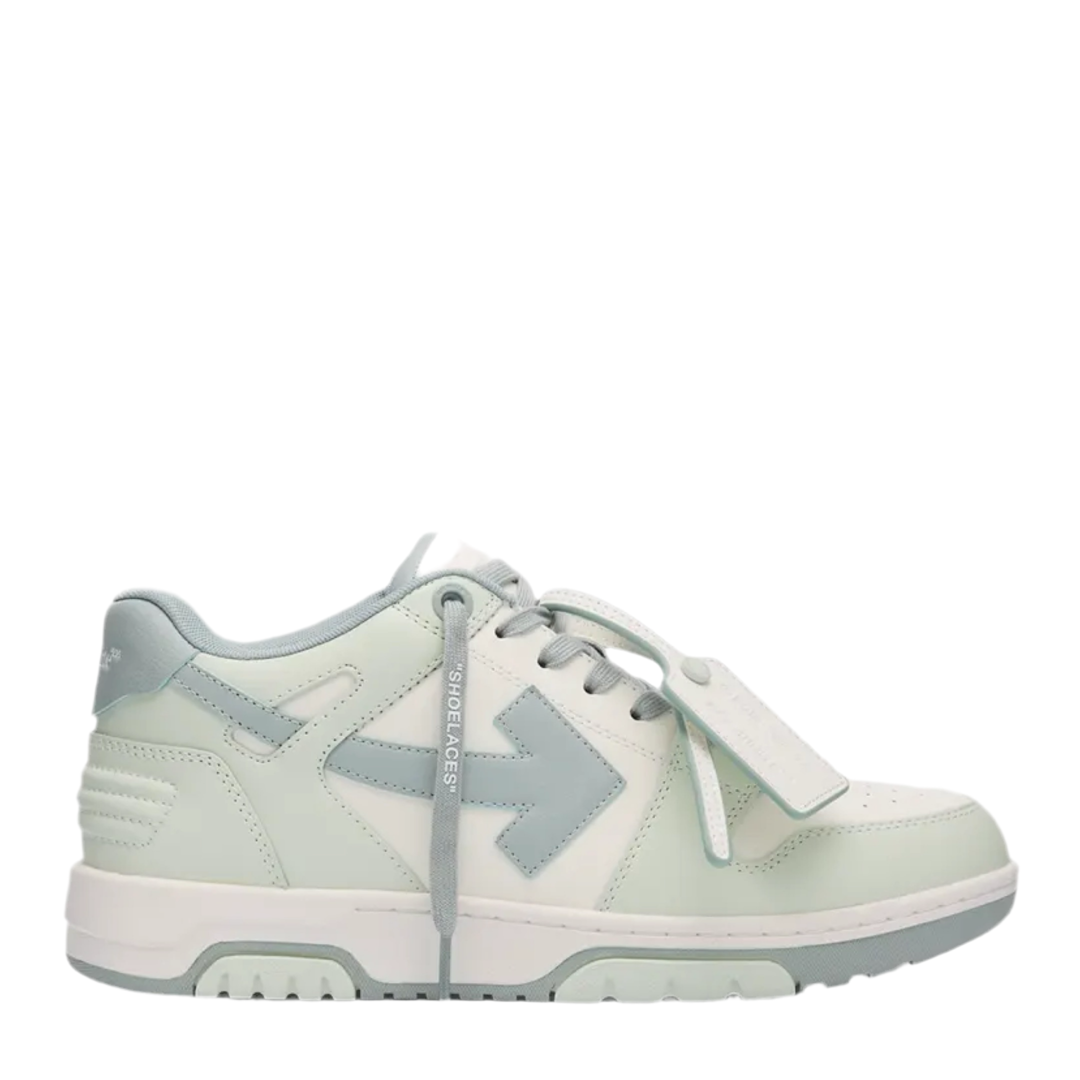 Off White Out Of Office Mint Greyish Green Sneakers