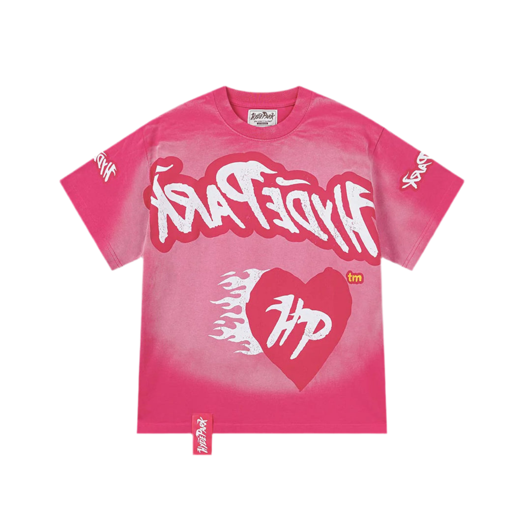 HYDE PARK SPONSORWAY TEE ‘BUBBLE GUM’