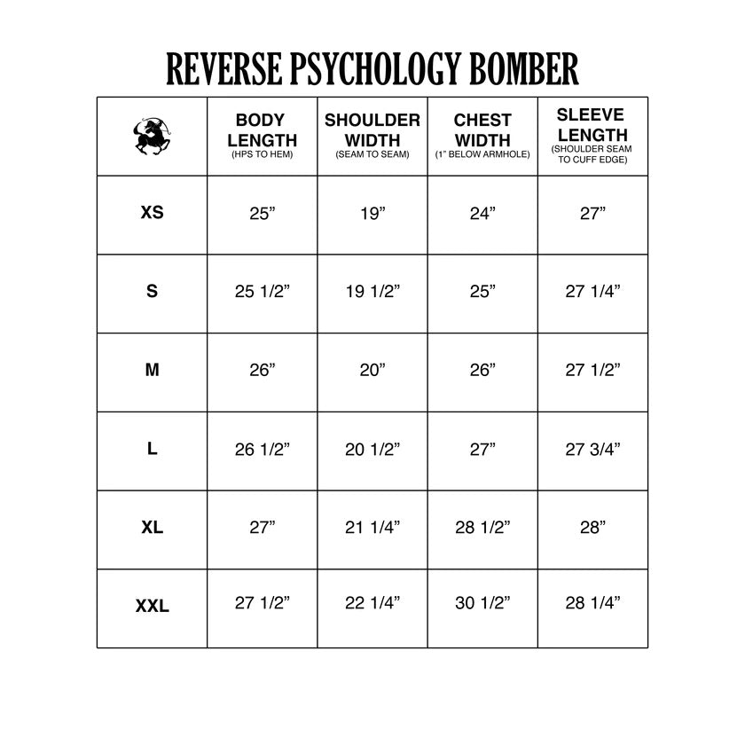 SINCLAIR REVERSE PSYCHOLOGY BOMBER PALE BLUE