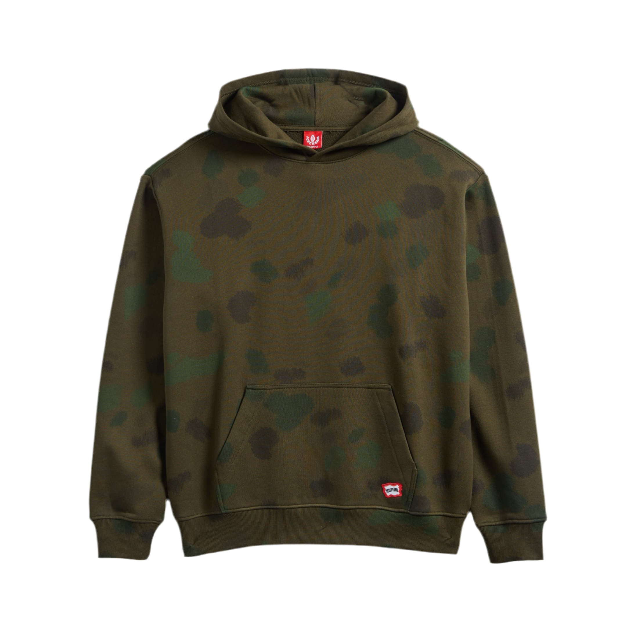 ICECREAM LOGGER HOODIE CAPULET OLIVE