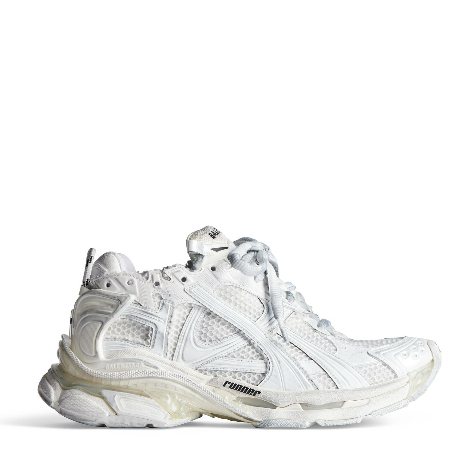 BALENCIAGA RUNNER SNEAKER IN WHITE