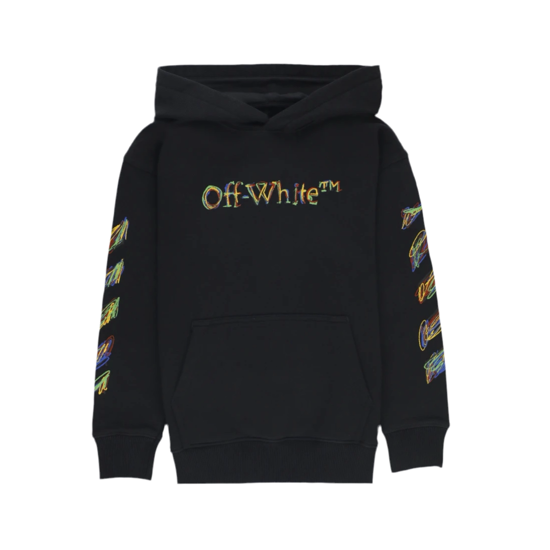 OFF WHITE KID’S LOGO SKETCH HOODIE