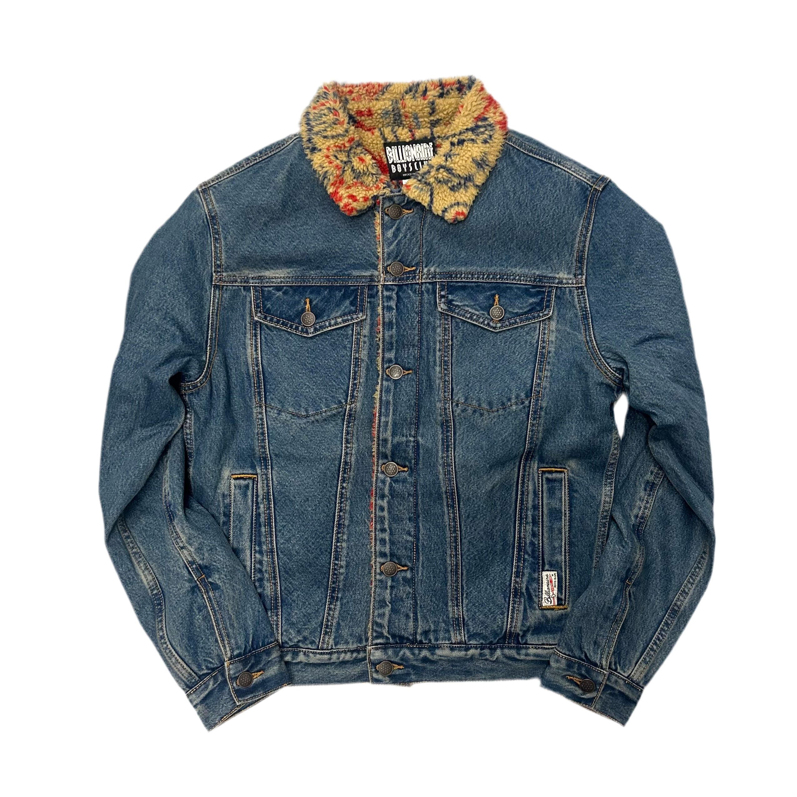 BILLIONAIRE BOYS CLUB BB LOADED JEAN JACKET RINSED