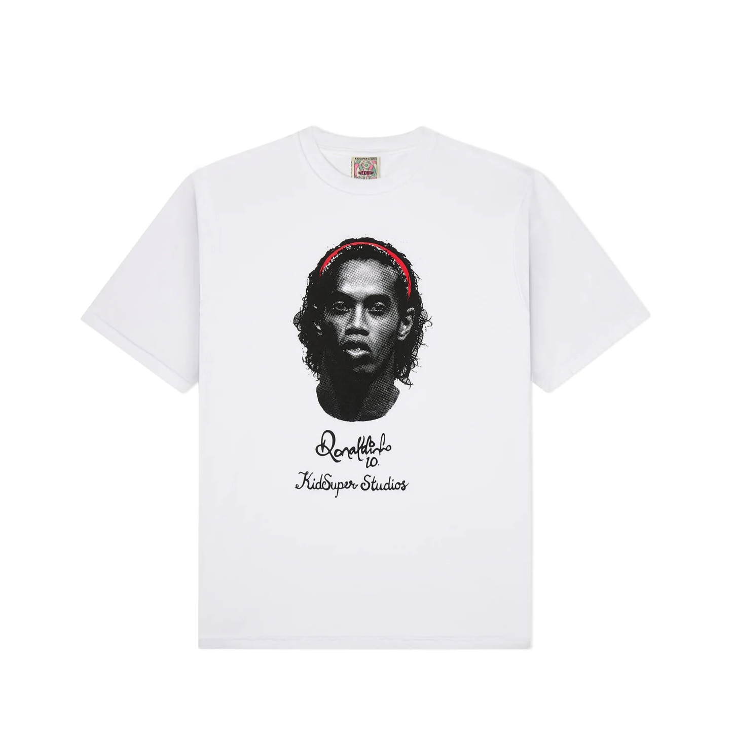 KIDSUPER X RONALDINHO MENS PORTRAIT TEE