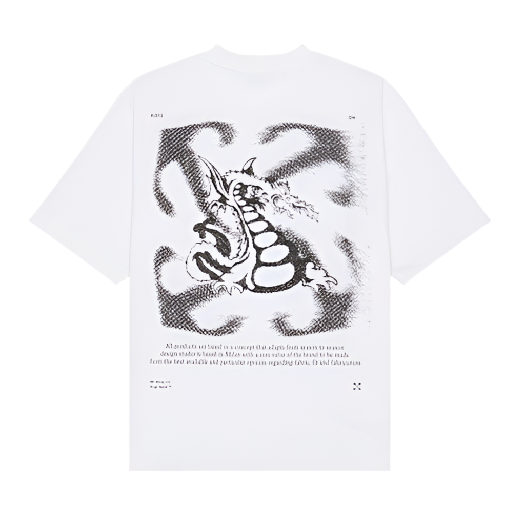 OFF-WHITE Dragon Arrow Skate T-Shirt