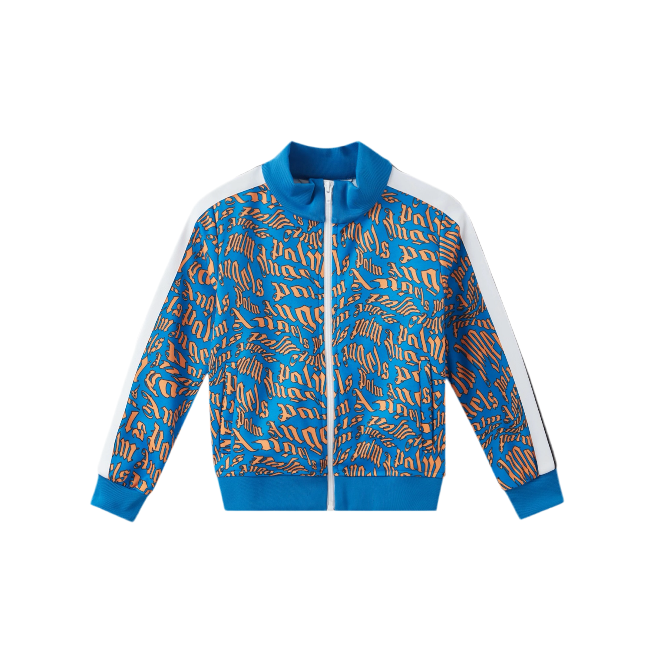 PALM ANGELS KID’S TRACK JACKET LIGHT BLUE