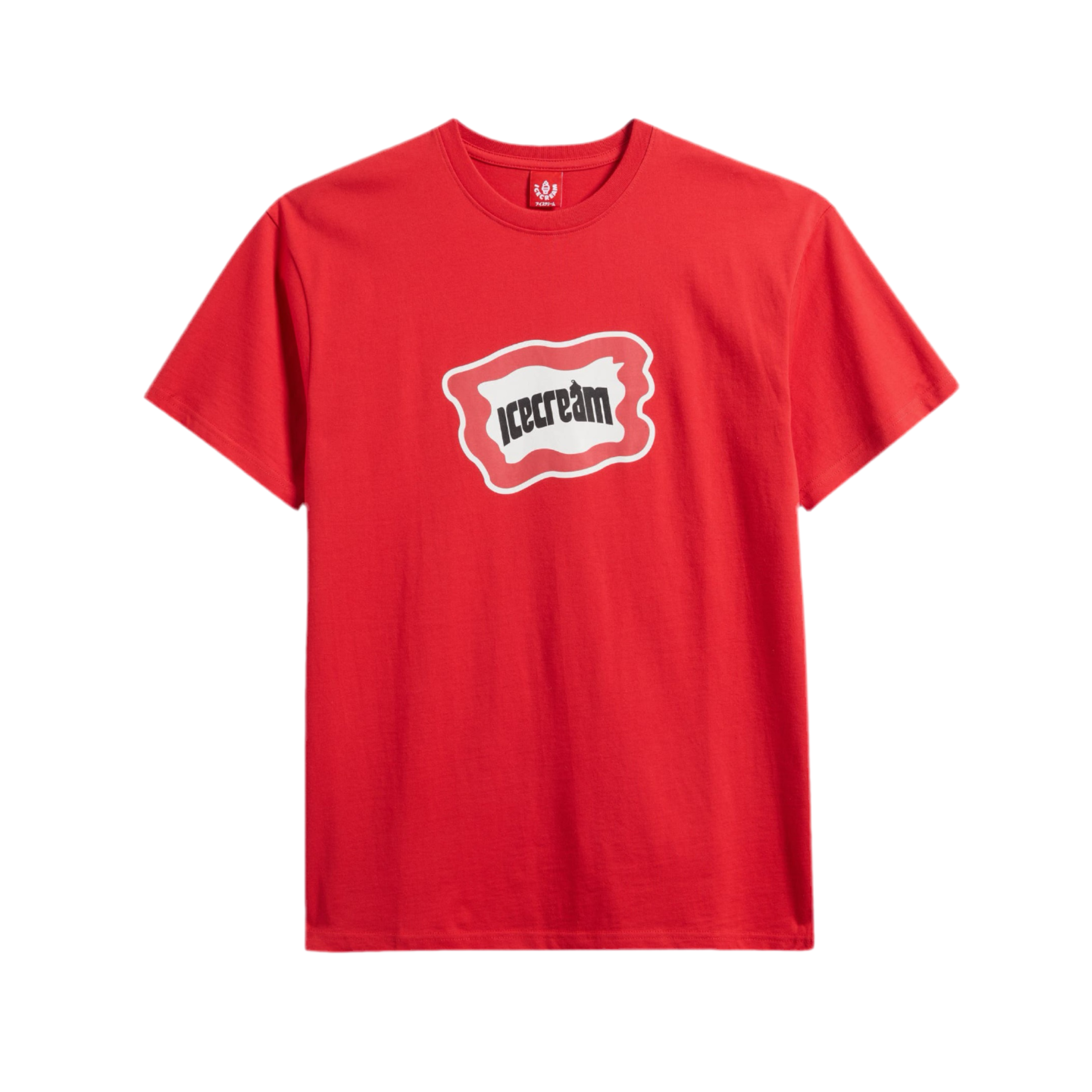 ICECREAM OUTLINE SS TEE RACING RED