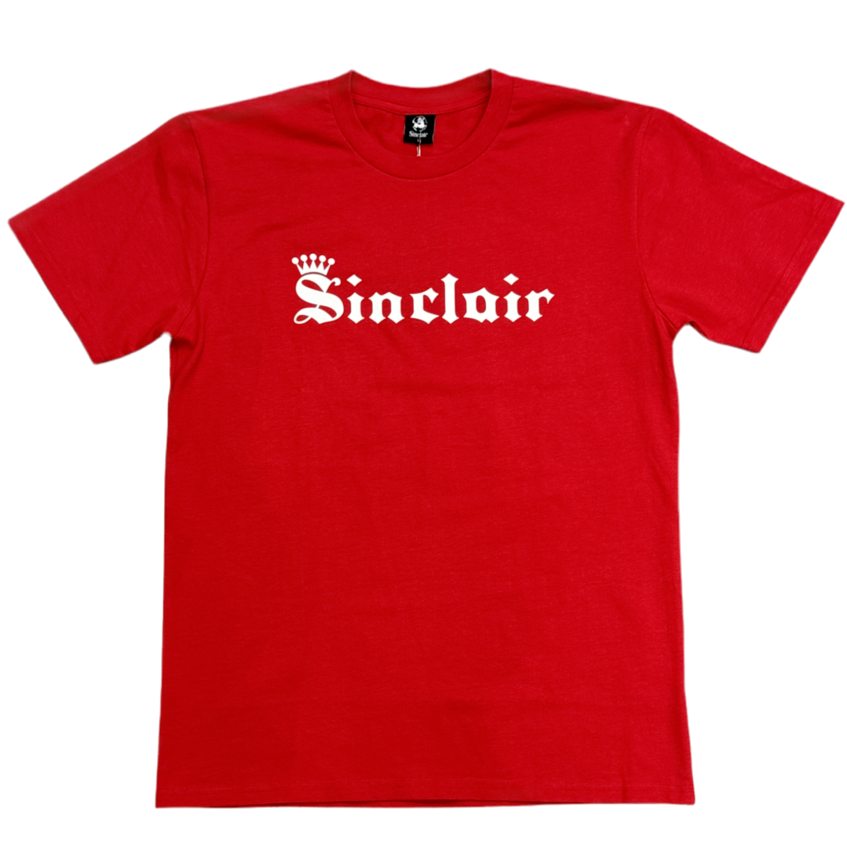 SINCLAIR Old English Crown Tee - Red