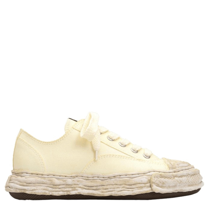 MAISON MIHARA YASUHIRO PETERSON LOW GARMENT DYED WHITE