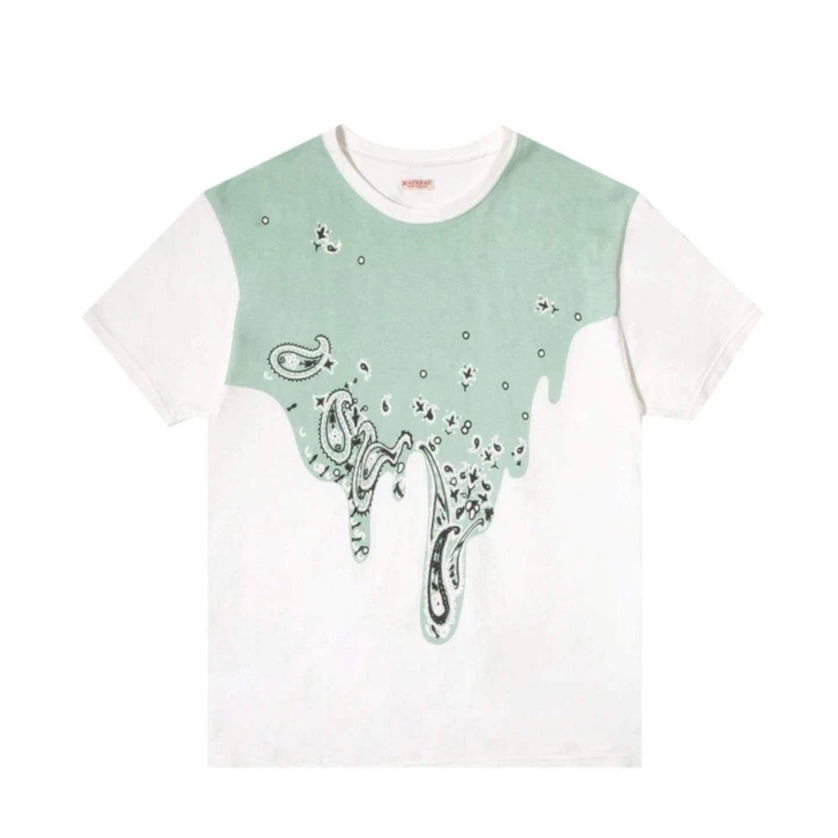 KAPITAL
Torotoro Bandana Printed Cotton-Jersey T-Shirt Green