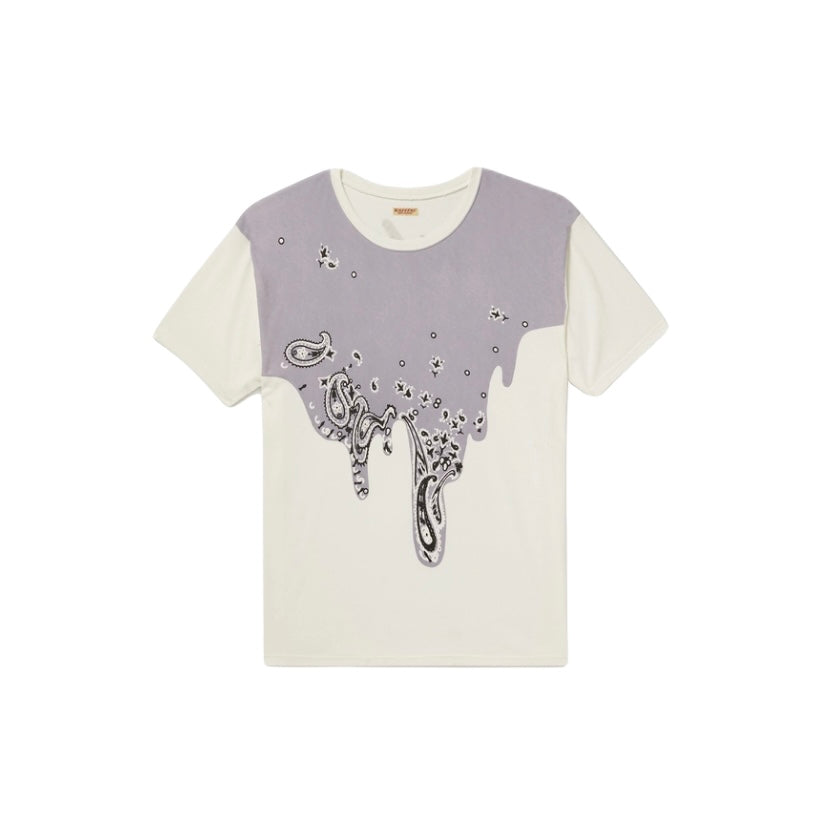 KAPITAL Torotoro Bandana Printed Cotton-Jersey T-Shirt Purple