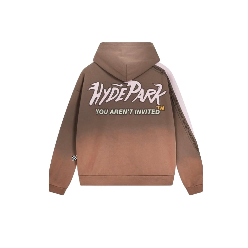 HYDEPARK RACE TO THE TOP HOODIE (BROWN)