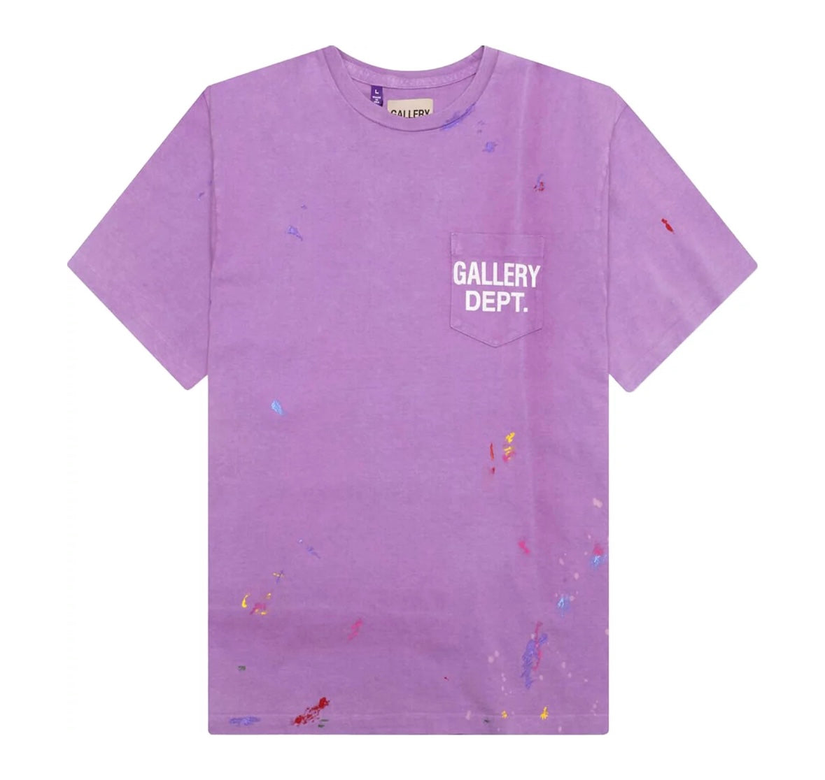 GALLERY DEPT. Vintage Purple Logo Painted Tee