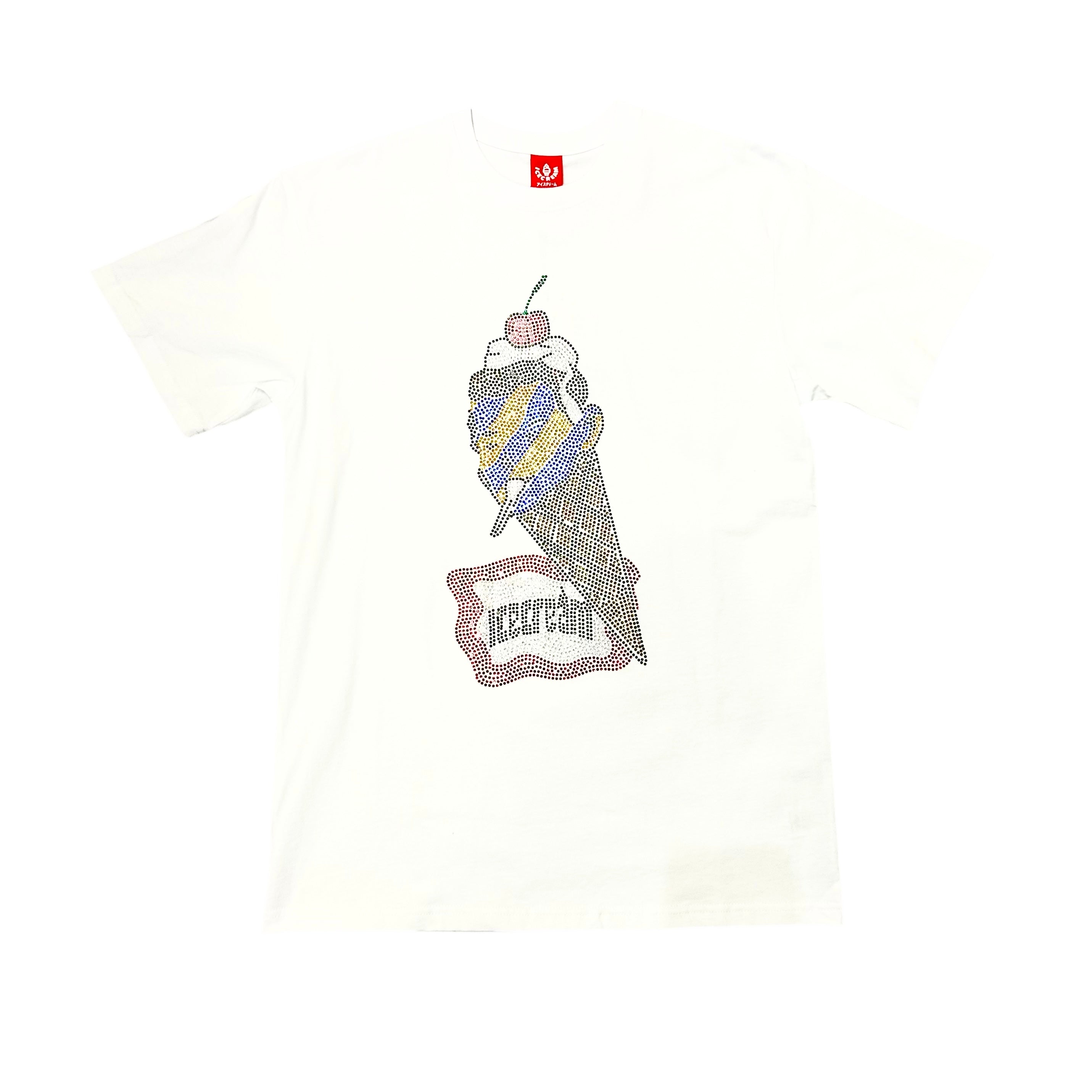 ICECREAM SHINER SS TEE WHITE