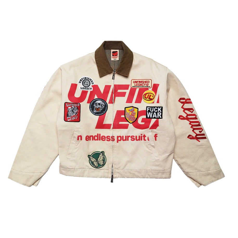 UNFINISHED LEGACY HEIRLOOM REVERSIBLE CREME JACKET