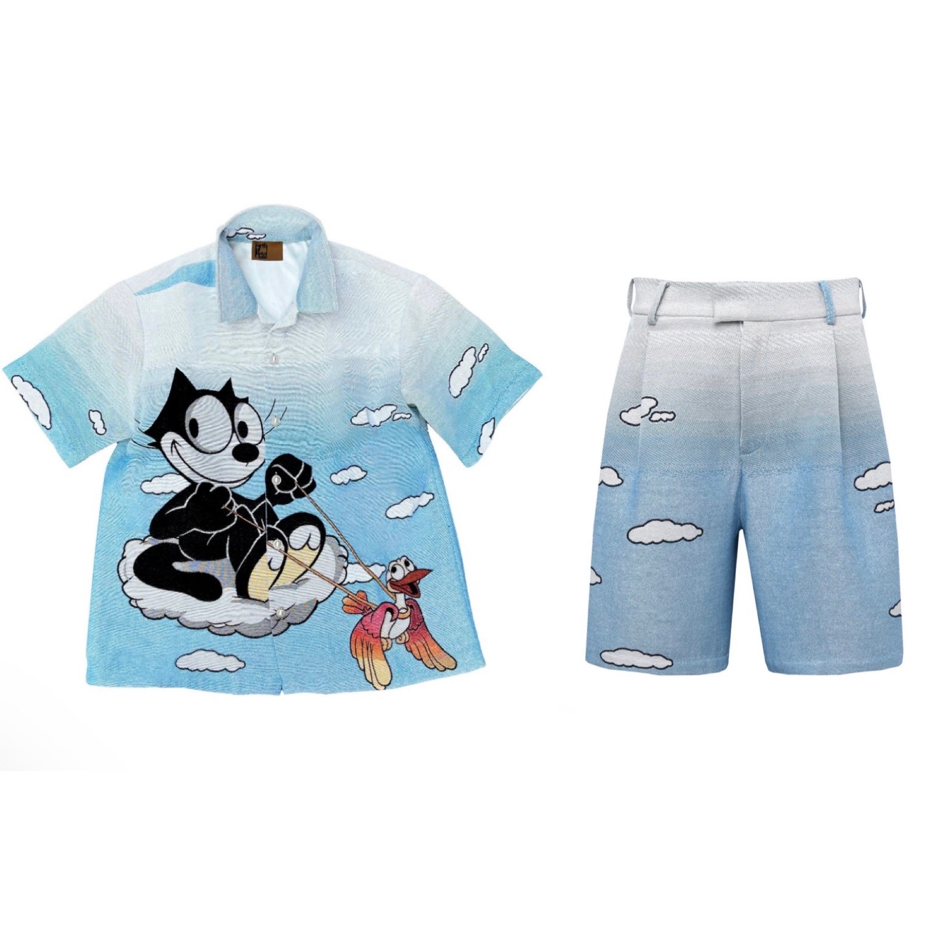 BIRTH OF ROYAL CHILD Felix the Cat Jacquard SET