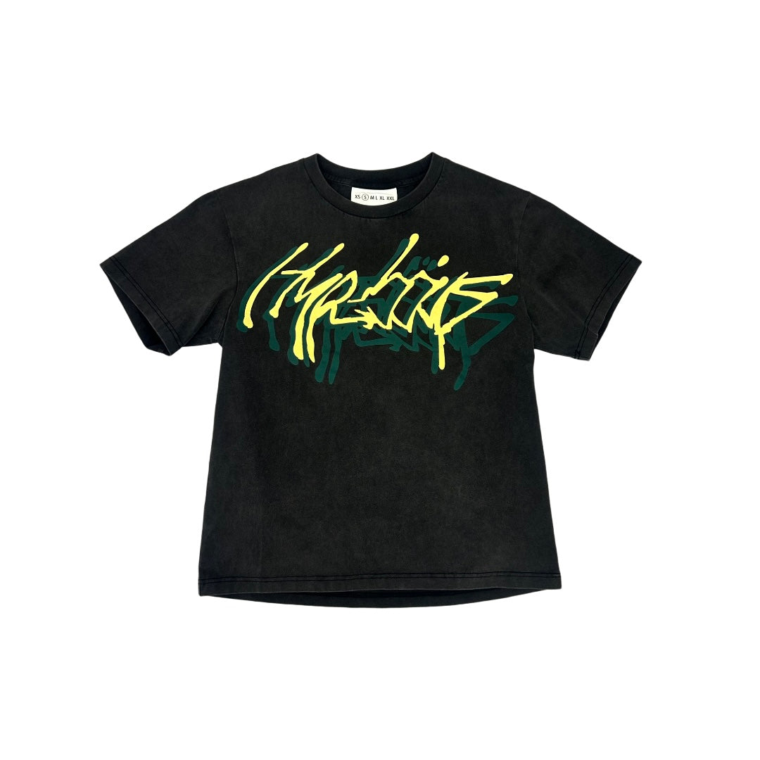 HYPEBOYS DOUBLE SIGNATURE T-SHIRT (BLACK)