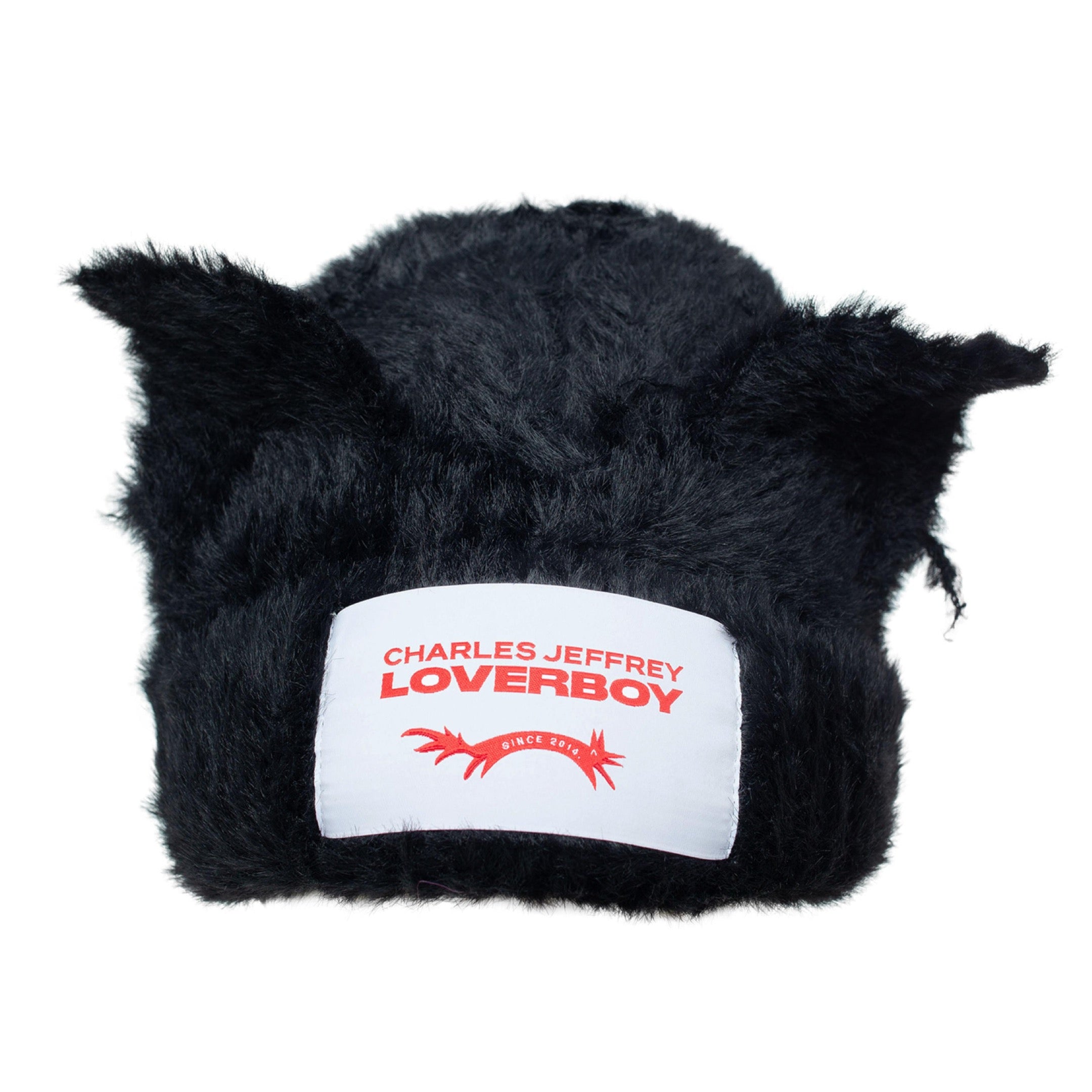 CHARLES JEFFREY LOVERBOY BLACK LOGO BEANIE