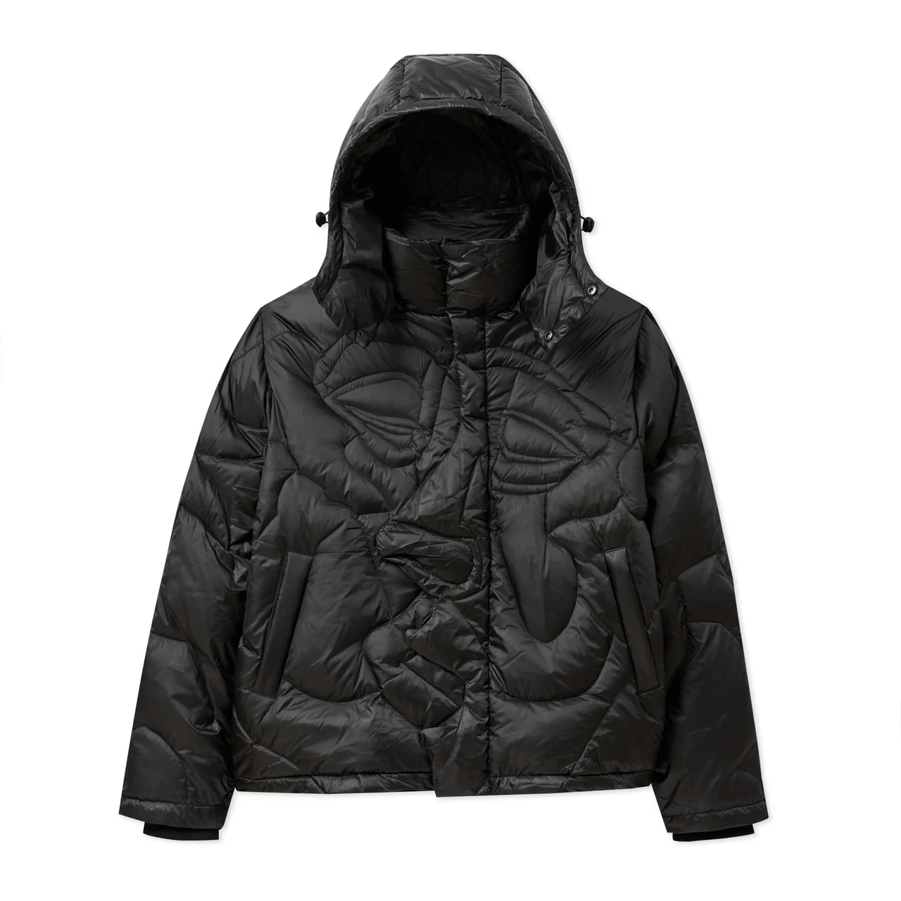 KID SUPER KISSING PUFFER BLACK