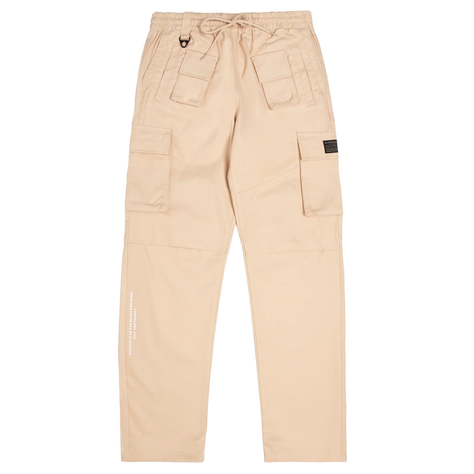 BILLIONAIRE BOYS CLUB FLAGSHIP II PANTS IVORY CREAM