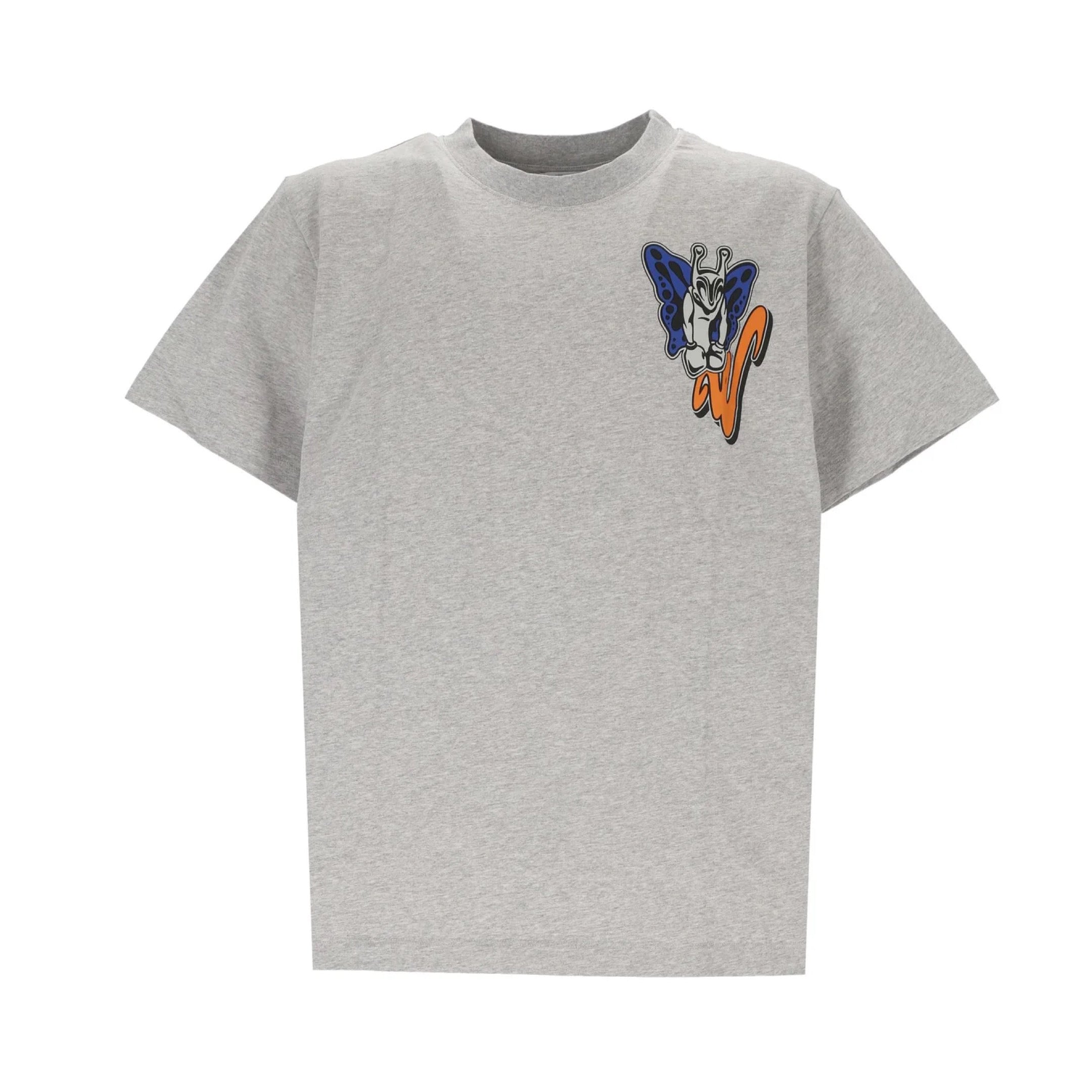 OFF WHITE GANG SKATE SKATE TEE GREY