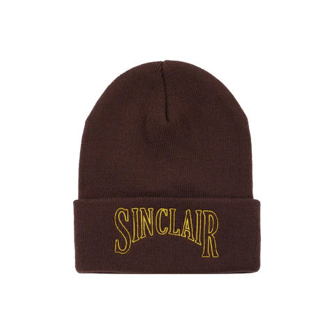 SINCLAIR CUFF BEANIE BROWN