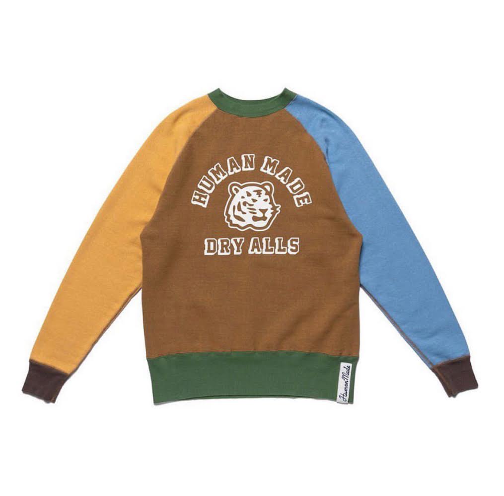 HUMAN MADE RAGLAN SLEEVE KNIT