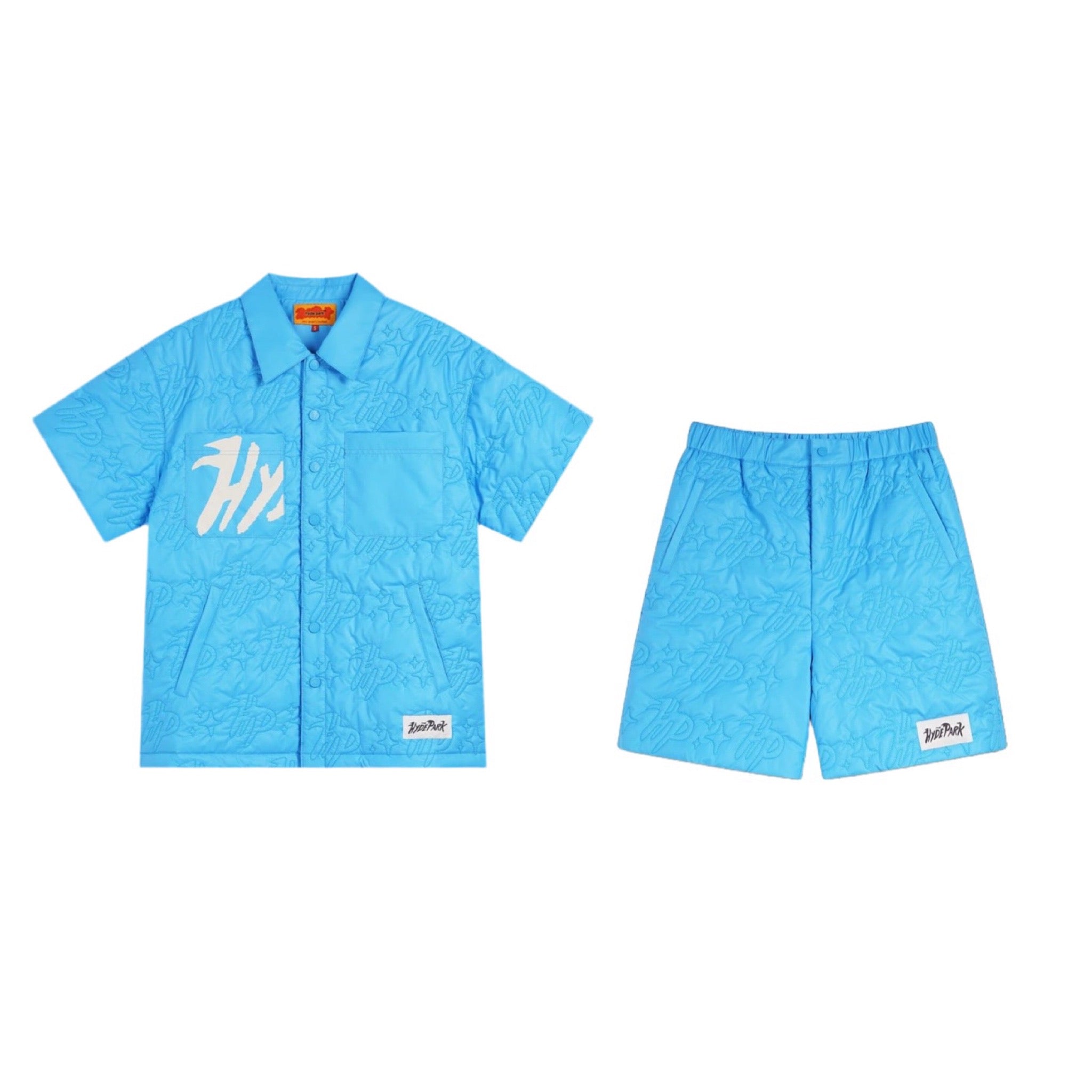 HYDEPARK PUFFY PARK WORK SET BLUE