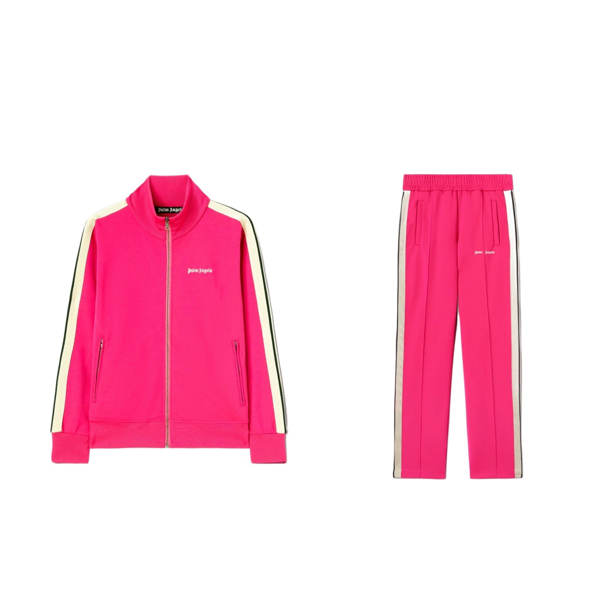 PALM ANGELS CLASSIC LOGO TRACK JACKET PINK