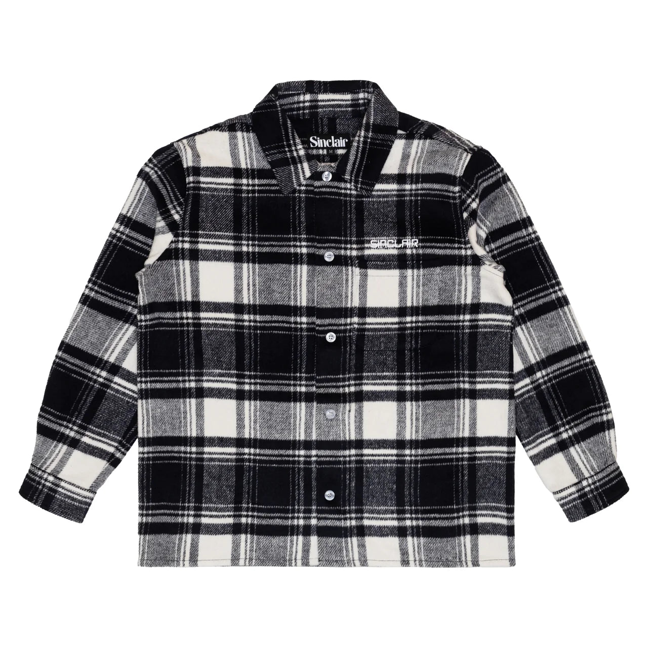 SINCLAIR COUNTRY FLANNEL BLACK