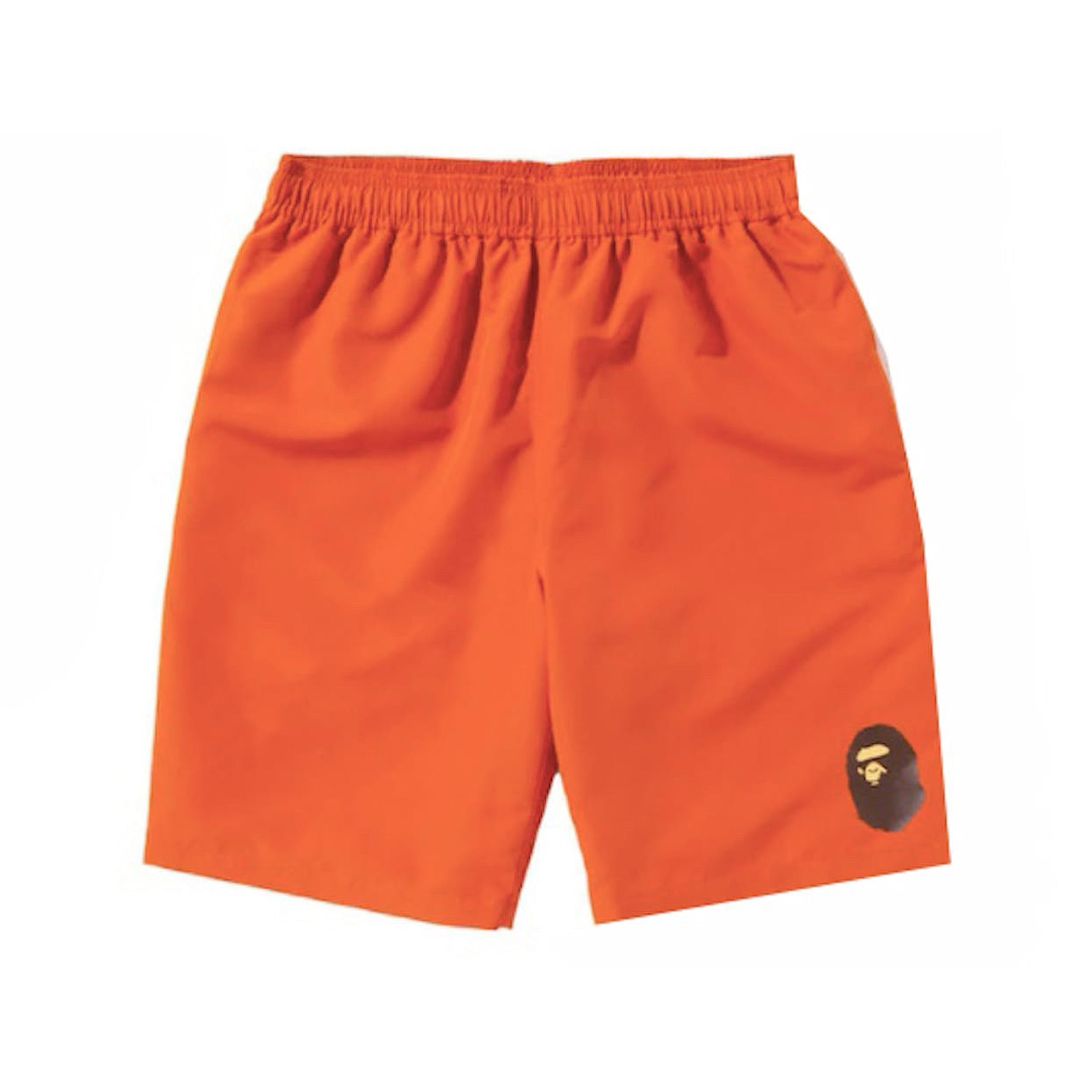 BAPE BEACH JAPAN EXCLUSIVE SHORTS ORANGE