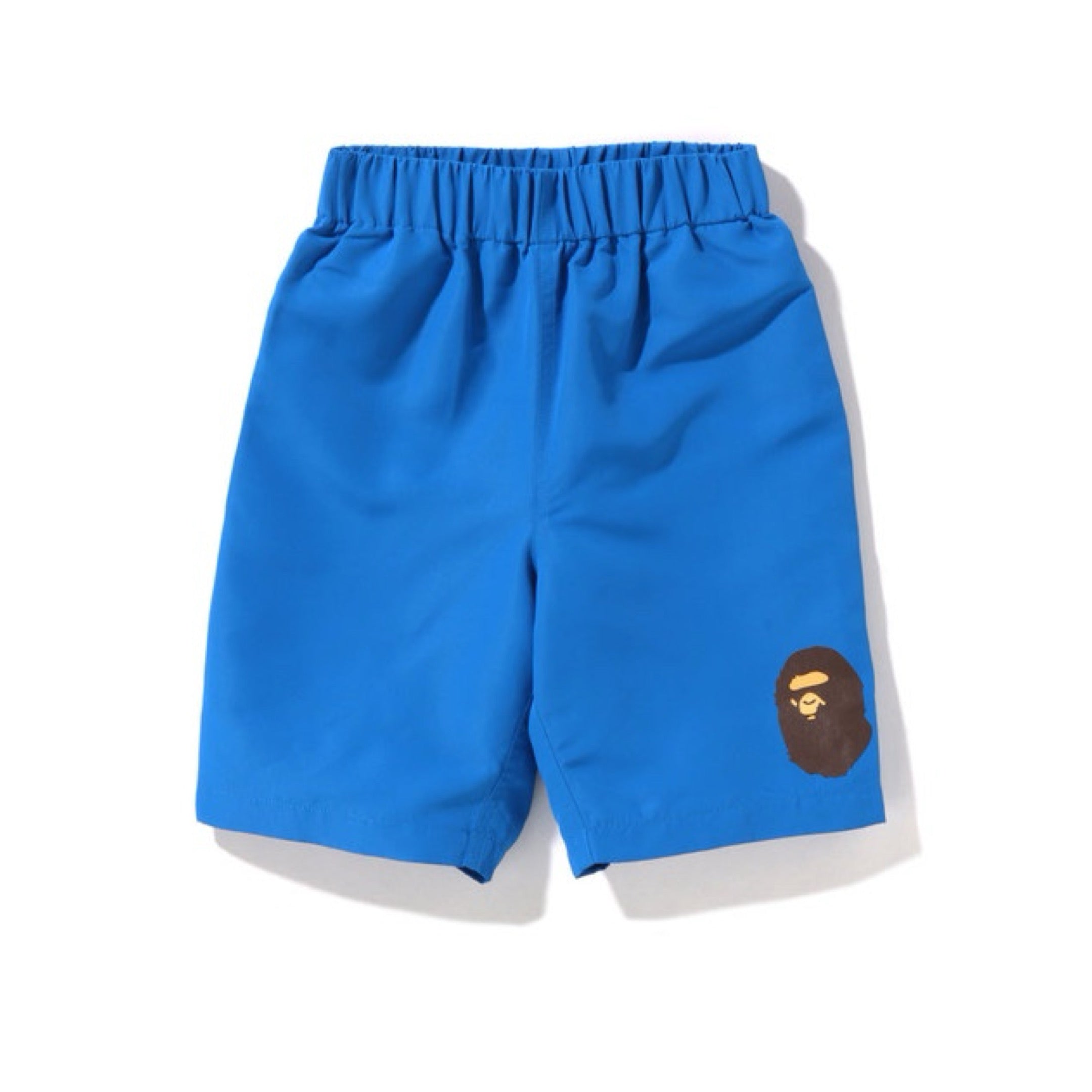 BAPE BEACH KID'S SHORTS BLUE