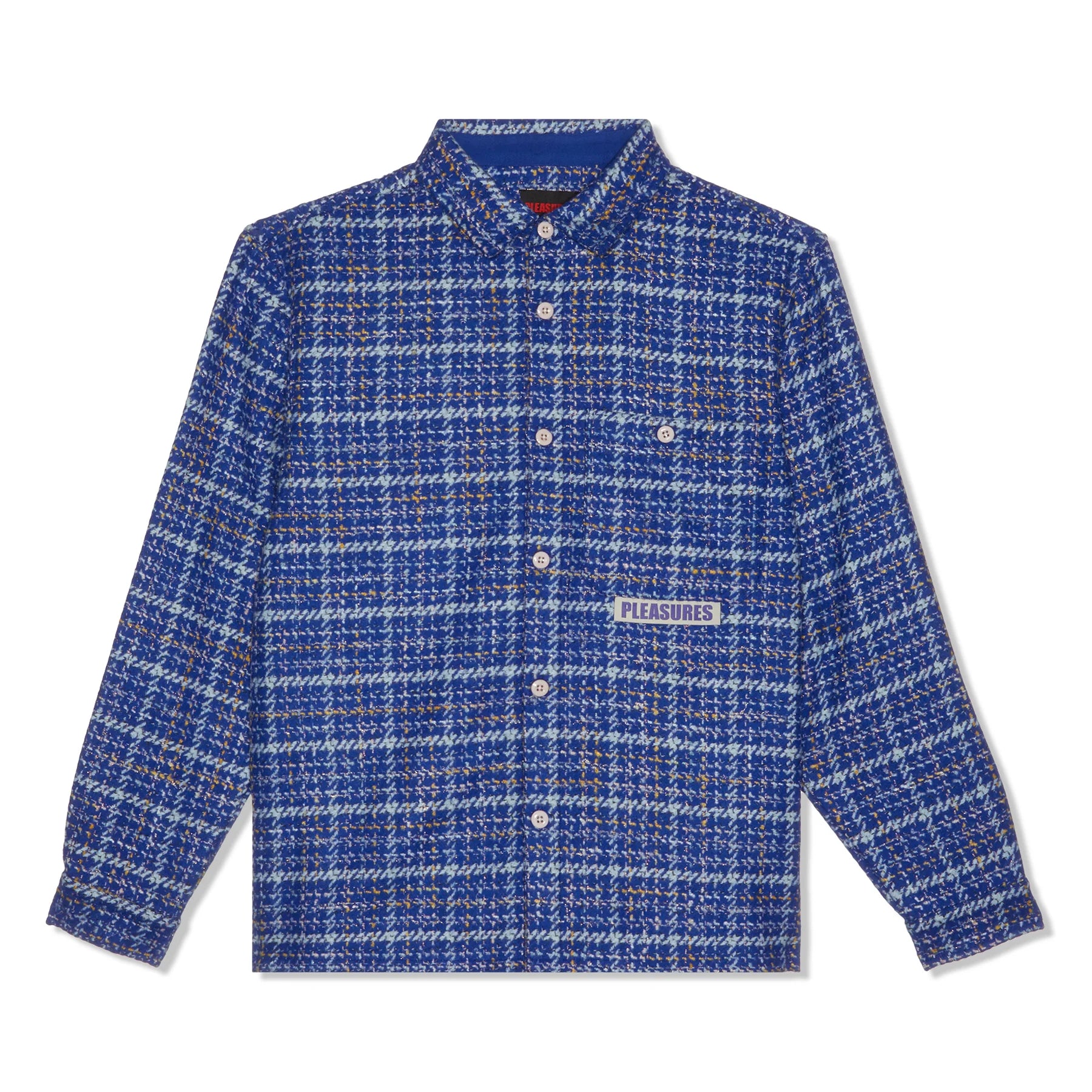 PLEASURES PERIODIC WORK SHIRT BLUE