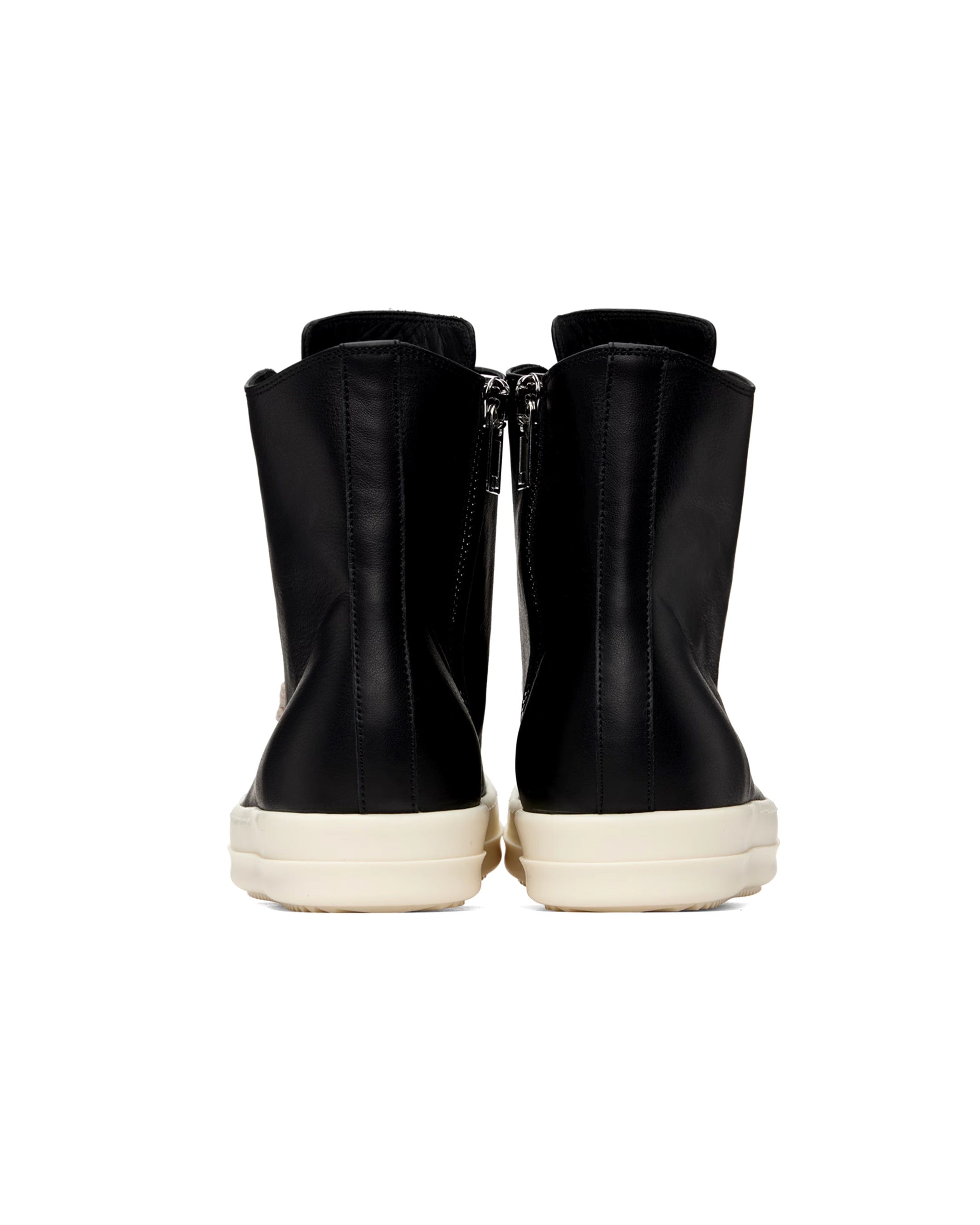 RICK OWENS Black Porterville Jumbo Laced Sneakers