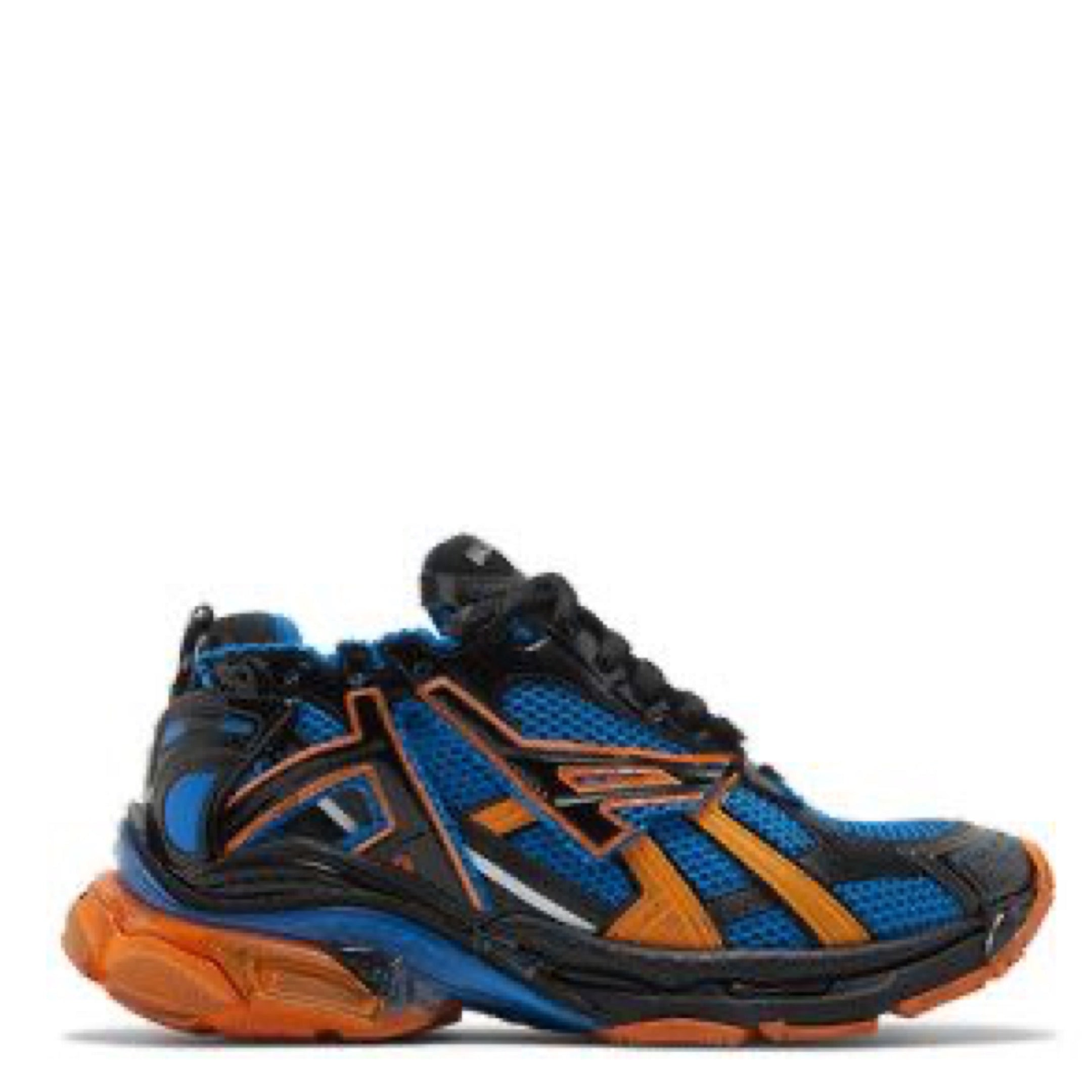 BALENCIAGA RUNNER SNEAKER BLUE ORANGE