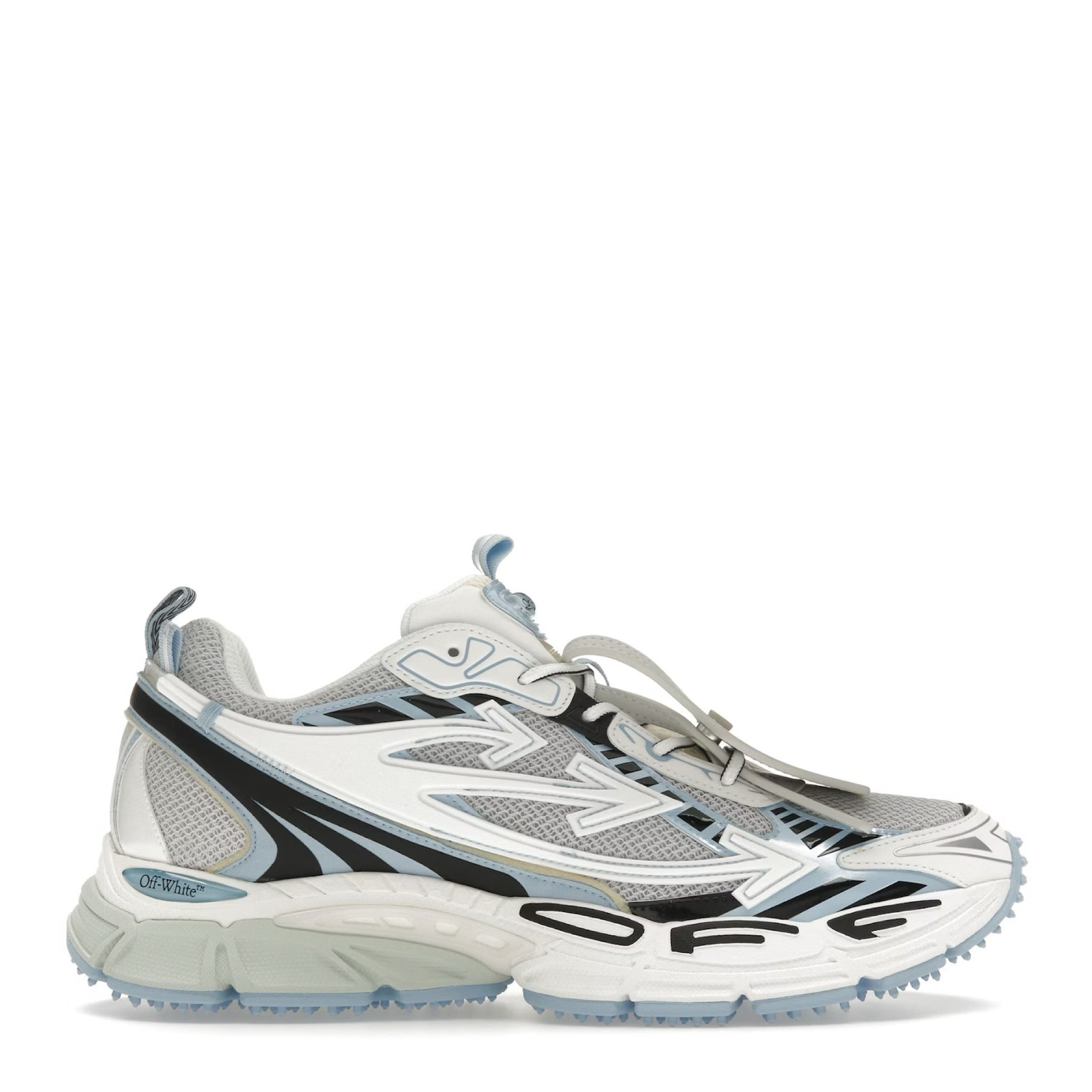 OFF-WHITE Be Right Back Sneaker White Light Blue