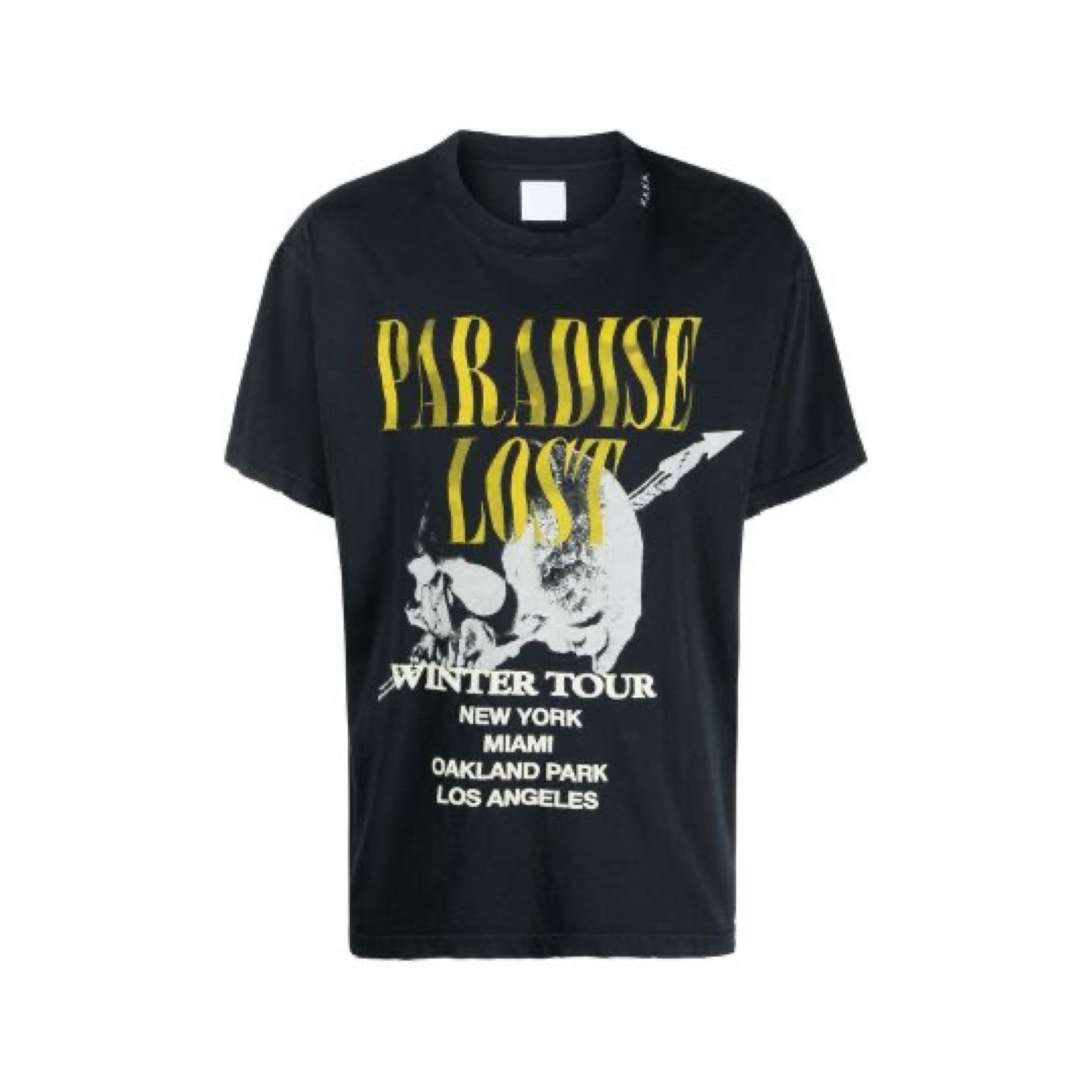 THE ALCHEMIST Paradise Lost Winter Tour cotton T-shirt BLACK
