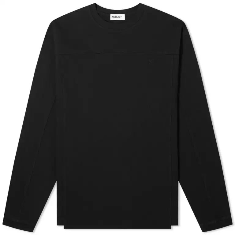 AMBUSH LONG SLEEVE PANEL TEE (BLACK)